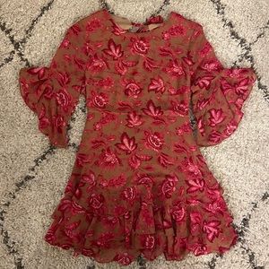 Flattering Floral Cocktail Dress